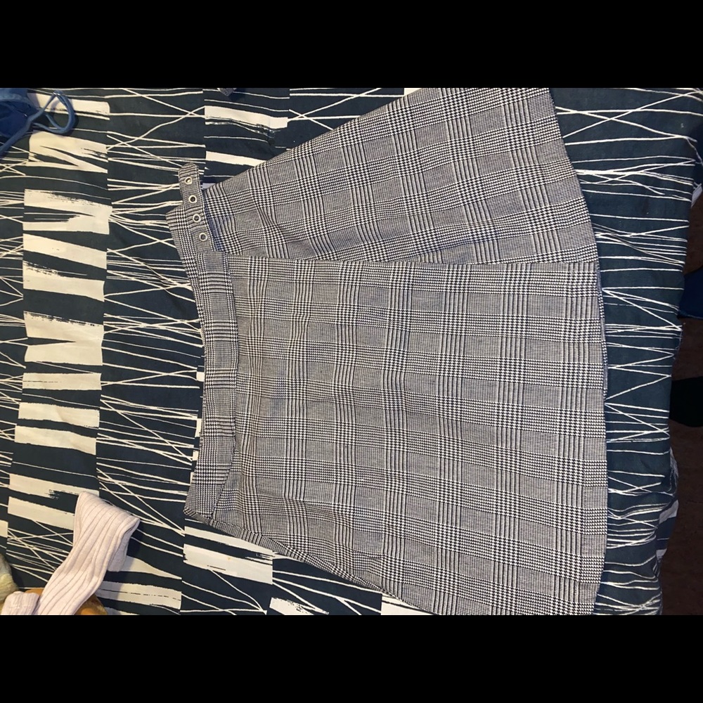Plaid skirt